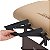 Suporte Facial Ergonômico Dream Master Massage para Mesa de Massagem - Tamanho Universal, Preto - Imagem 1