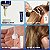 Tintura permanente para cabelos Clairol Nice'n Easy, cor de cabelo loiro médio 8, pacote com 3. - Imagem 4