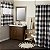 Cortina de Banho SKL Home Grandin, 72x72, Preto/Natural - Imagem 4