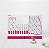 Conjunto de Berço Bacati Náutico Baleias/Barcos/Estrelas Musselina 3 peças com Cobertor de Sonho Luxuoso Muslin de 4 camadas (Meninas Rosa/Marinho) - Imagem 2