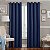 Cortinas Modernas de Blackout Térmico com Ilhós para Janela de Quarto ou Sala de Estar (1 Painel) - Imagem 1