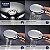 Chuveiro manual GROHE 26605000 Rainshower SmartActive-3 Jatos, 1,75 gpm, Cromado Starlight - Imagem 2