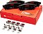 Conjunto de pastilhas de freio a disco TRW Pro TRC1336 para Honda Accord 2008-2009, traseiro, e outras aplicações - Imagem 4