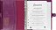 Organizador Filofax Finsbury, Tamanho A5, Framboesa - Couro Granulado Tradicional, Seis Anéis, Agenda de Calendário Semanal, Multilíngue, 2024 (C025371-24) - Imagem 4