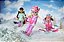 Boneca American Girl WellieWishers de 14,5 polegadas Conjunto de Brincar Frosty Fun Snowboard com Capacete de Coruja e Óculos, Para Idades 4+ - Imagem 2