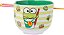 Tigela de cerâmica para macarrão ramen e arroz com estampa de comida Hello Kitty e amigos Keroppi da Silver Buffalo, com capacidade para 20 onças, incluindo hashi, própria para microondas. - Imagem 1