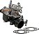 Carburador Completo Novo 1403-0001 Compatível com/Substituição para John Deere 440, 45 Combine, 450 Crawler, 55 Combine 102631AS, 10A18173, 14996, 17A40, - Imagem 1
