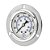 Manômetro Industrial de Painel Montado com Flange Frontal PIC Gauges PRO-204L-254I Preenchido com Glicerina, com Carcaça em Aço Inoxidável, Componentes Internos em Latão, Lente de Plástico, Mo - Imagem 1