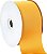 Fita grosgrain Berwick Offray 3, amarelo ouro, 50 jardas - Imagem 1