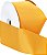 Fita grosgrain Berwick Offray 3, amarelo ouro, 50 jardas - Imagem 2