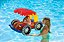 Poolmaster 81549 Aprenda a Nadar Piscina Flutuante para Bebês com Proteção Solar, Buggy - Imagem 2