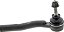 Mevotech Original Grade Outer Tie Rod End GES3586 - Traduzido para o português: Mevotech Terminal de Direção Externo Original Grau GES3586 - Imagem 2