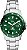 Relógio esportivo inspirado em mergulho para homens da Fossil Blue com pulseira de aço inoxidável, silicone ou couro. - Imagem 1