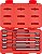 Conjunto de soquetes de bits hexagonais longos de 3/8 polegadas TEKTON, 10 peças (3-10 mm) | SHB91302 - Imagem 1