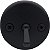 Conjunto de acabamento para banheira com alavanca de tripulação Westbrass R92-62 3-1/8 com placa de overflow de 2 furos, preto fosco - Imagem 4