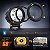 Luzes de LED para motocicleta Nilight 2PCS 3 polegadas redondo Luz de neblina LED off-road 1065LM Luzes de condução EMC integradas Luz auxiliar para motocicleta SUV ATV Caminhão Barco Trator Emp - Imagem 3
