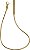 Pfister LG16-1NCBG Contempra Conjunto de Chuveiro Manual para Montagem na Parede com 4 Peças, Ouro Escovado, Mangueira de Metal de 60, Cabeça de Spray com Bicos de Fácil Limpeza - Imagem 1