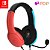 Fone de Ouvido Estéreo PDP Gaming LVL40 Airlite para Nintendo Switch/Lite/OLED - Com Fio, Microfone com Cancelamento de Ruído, Leve e Confortável (Mario Neon - Vermelho e Azul) - Imagem 1