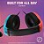 Fone de Ouvido Estéreo PDP Gaming LVL40 Airlite para Nintendo Switch/Lite/OLED - Com Fio, Microfone com Cancelamento de Ruído, Leve e Confortável (Mario Neon - Vermelho e Azul) - Imagem 3