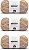 Fio Bernat Softee Cotton Golden Haze - 3 Pacotes de 120g/4.25oz - Algodão - 3 DK (Leve) - 254 jardas - Tricô, Crochê & Artesanato - Imagem 1