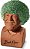 Chia Pet Bob Ross com Pacote de Sementes, Vaso de Cerâmica Decorativo, Fácil de Fazer e Divertido de Cultivar, Presente Novidade, Perfeito para Qualquer Ocasião. - Imagem 1