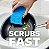 Esponja de limpeza Scotch-Brite Scrub Dots Non-Scratch, limpeza fácil, para lavar louça e limpar a cozinha, 24 unidades - Imagem 3
