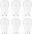 Lâmpada LED A19 Sunlite 40226, 14 Watts (equivalente a 100W), 1500 Lumens, base GU24 Twist and Lock, Regulável, Listada pela UL, Branco Super 5000K, Pacote com 6 - Imagem 1