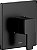 Kit de acabamento para chuveiro de uma alavanca Moen 90 Degree preto fosco M-CORE 2-Series, válvula necessária, UTS2711BL - Imagem 1