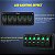 Painel de Interruptores Roçador Nilight 6 Gang 5Pin On Off Toggle Holder de Alumínio 12V 24V Dash Pre-Wired Interruptores com Iluminação Verde para Carros, Barcos, RVs e - Imagem 3