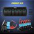 Painel de Interruptores Roçador Nilight 6 Gang 5Pin On Off Toggle Holder de Alumínio 12V 24V Dash Pre-Wired Interruptores com Iluminação Verde para Carros, Barcos, RVs e - Imagem 5