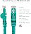Cabo Ethernet CAT6 de 100 pés da StarTech.com - Cabo Ethernet Gigabit CAT 6 Verde - 650MHz 100W PoE++ RJ45 UTP Categoria 6 Rede/Cabo de Conexão sem Engate com Alívio de Tensão Test - Imagem 2