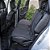 Cobertura impermeável para banco traseiro de carro para cães BDK, estilo hammock completo - Capa de assento traseiro automotivo resistente preto Oxford para cães. - Imagem 4
