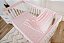 Empresa Americana para Bebês - Lençol de Berço Aconchegante de Chenille 28 x 52, Lençol Chique e Aconchegante, Nuvenzinha 3D Rosa, para Meninos e Meninas, Adequado - Imagem 4
