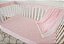 Empresa Americana para Bebês - Lençol de Berço Aconchegante de Chenille 28 x 52, Lençol Chique e Aconchegante, Nuvenzinha 3D Rosa, para Meninos e Meninas, Adequado - Imagem 3