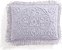 Beatrice Home Fashions Medallion Chenille, King Sham, Lavanda - Imagem 1