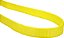 Sling de nylon Mazzella EN1-903, sem fim, amarelo, 1 camada, comprimento de 5', largura de 3, capacidade de carga vertical de 8600 lbs. - Imagem 1