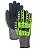 Luva de Impacto Tricotada Leve T-REX TRX450 MAGID TRX450XXXL - Nível de Corte A6, Preto, 3XL, HPPE - Imagem 2