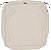 Capa de almofada de assento quadrado para jantar ao ar livre Classic Accessories Montlake FadeSafe FadeSafe Resistente à água 25 x 25 x 5 Polegadas, Bege Antigo, Capa de almofada para móveis de pátio - Imagem 1
