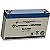 Bateria de reposição recarregável para emergência Lithonia Lighting ELB 0607, 250 watts, 6 Volts, 7 Amp, Branca - Imagem 3