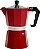 Cafeteira Clássica de Fogão e Espresso Primula, Moka Pot para Preparar Café Italiano e Cubano, Cafeteira Greca, Cafeteiras, 6 Xícaras de Espresso, Vermelho - Imagem 1