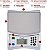 Balança de Cozinha/Padaria/Culinária de Medição de Grande Volume Escali Pana V136, Pré-programada com Mais de 500 Ingredientes, Display Digital LCD, Capacidade de 13lb, Universal, Cinza Claro - Imagem 2