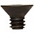 Parafuso de cabeça chata de aço de liga com acabamento preto oxidado HOLO-KROME 60108 3/8-16 x 2 ASTM F835 com acionamento sextavado - Fabricado nos EUA (pacote com 50 - Imagem 1