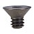 Parafuso de cabeça chata de aço de liga com acabamento preto oxidado HOLO-KROME 60108 3/8-16 x 2 ASTM F835 com acionamento sextavado - Fabricado nos EUA (pacote com 50 - Imagem 5