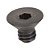 Parafuso de cabeça chata de aço de liga com acabamento preto oxidado HOLO-KROME 60108 3/8-16 x 2 ASTM F835 com acionamento sextavado - Fabricado nos EUA (pacote com 50 - Imagem 2