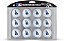 Bolas de golfe regulamentares da MLB, 12 unidades, impressão durável em cores vivas da equipe. - Imagem 1