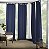 Elrene Home Fashions Matine Solid Tab-Top Painel de Cortina Indoor/Outdoor, 52 polegadas x 108 polegadas, Azul - Imagem 1