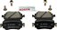 BOSCH BC1779 QuietCast Premium Conjunto de Pastilhas de Freio a Disco Cerâmicas - Compatível com Audi Q3, Q3 Quattro; Volkswagen Golf, Golf Alltrack, Golf SportWagen, GTI, Passat; TRASEIRO - Imagem 4