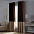 Cortina Curtainworks Kendall 95 com Forro Blackout e Ilhós Choco (1Q80660ACT) - Imagem 3