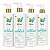 Sabonete Dove Body Love com 4 unidades para limpeza e esfoliação corporal para pele áspera, com soro AHA e minerais esfoliantes para pele macia 17.5 fl oz - Imagem 1
