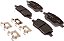 ACDelco Silver 14D1093CHF1 Conjunto de Pastilhas de Freio Traseiras de Disco Cerâmicas com Grampos - Imagem 1